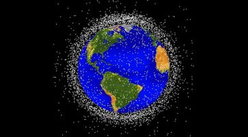 Space junk in low Earth orbit poses a critical challenge for operating spacecraft in the future. (NASA)